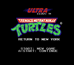 Play <b>Teenage Mutant Ninja Turtles Return to New York</b> Online